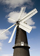 Image: Sibsey trader windmill, nr Boston, Lincolnsire, built in 1877